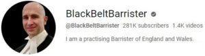 blackbelt barrister youtube