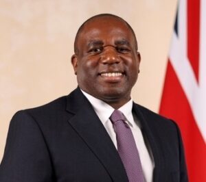 Lord Chancellor and Secretary of State for Justice David Lammy