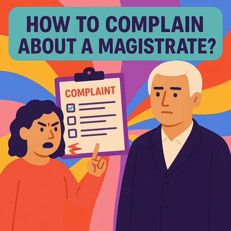 Complain about a Magistrate
