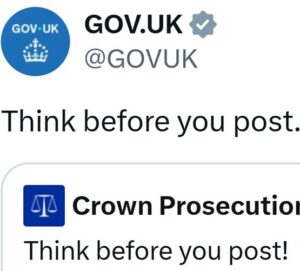 Think Before You Post - Free Speech